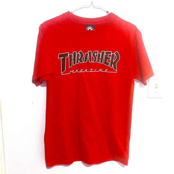 TRASHER Red T-shirt - Picture 2 of 2